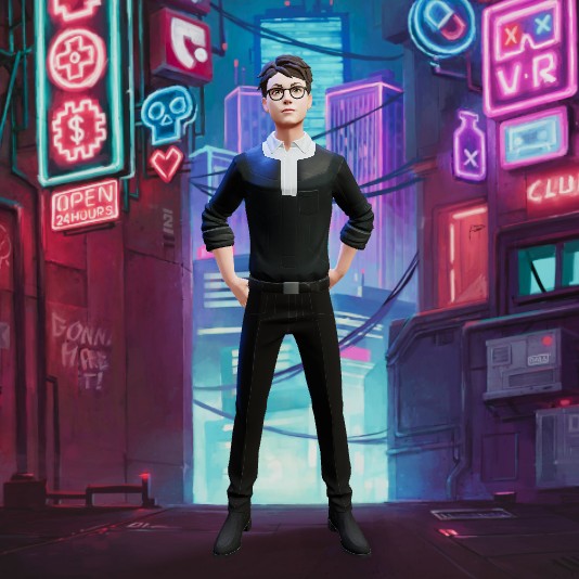 Check out my ready player me avatar 